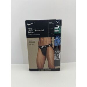 NIKE Men's DRI-FIT Essential Micro Jock Strap - Microfibre - Size XL Pack Of 3